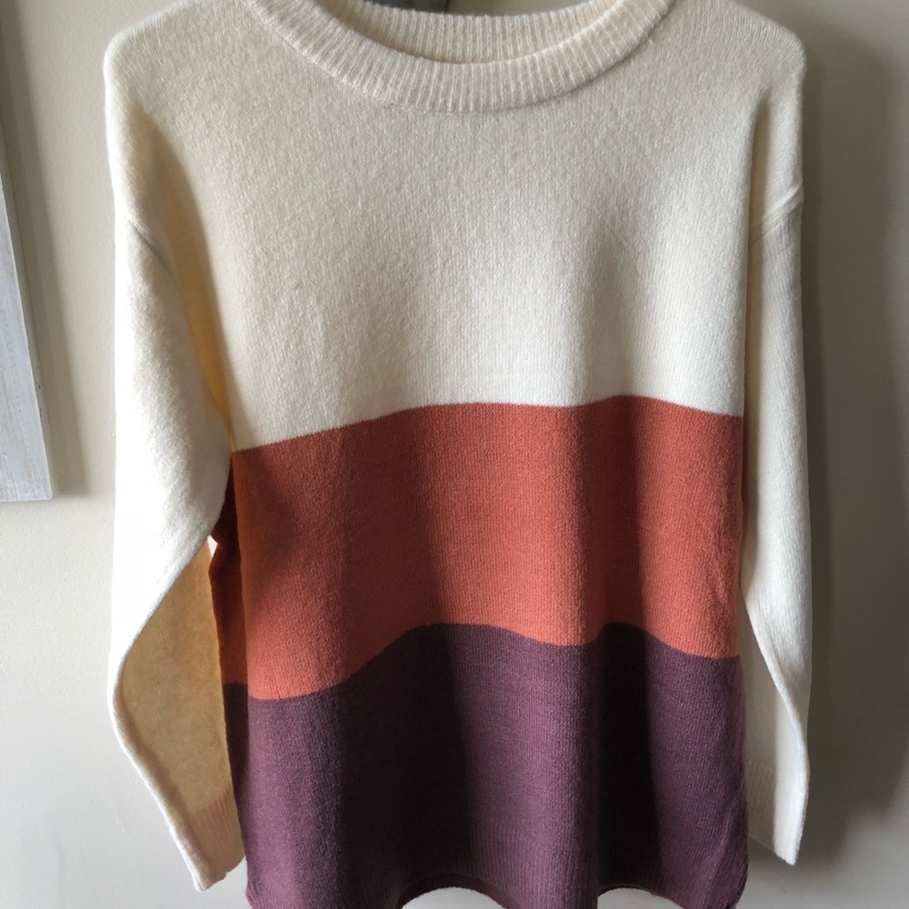 New never worn Block Sweater - SO SOFT!!